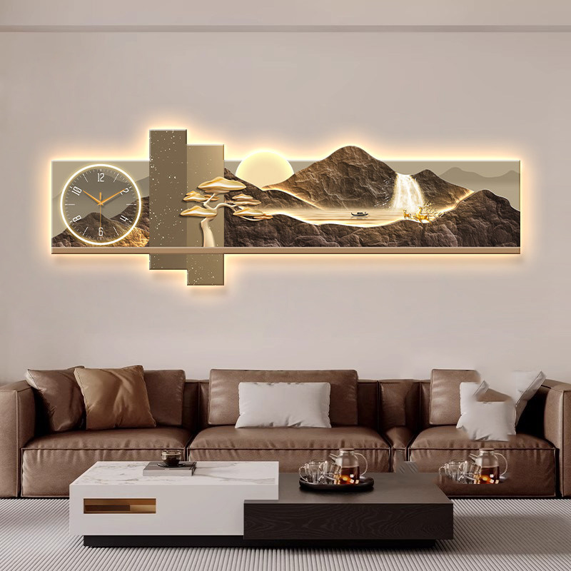 Luxury Lifestyle Design - Relógio de Parede de Luxo Moderno