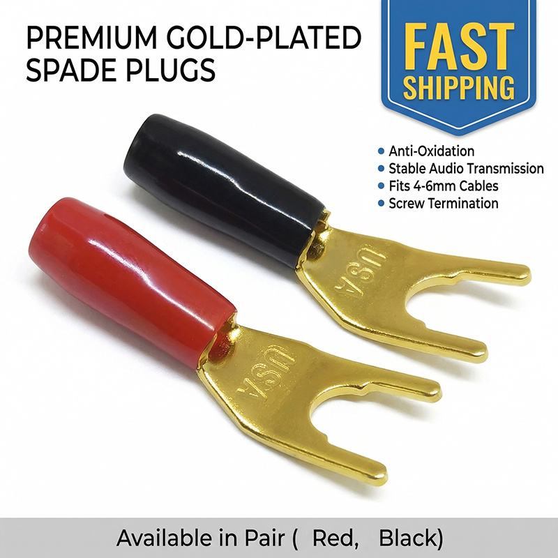 Gold Cutlery Flatware - Conjunto de 20 Conectores Banana de