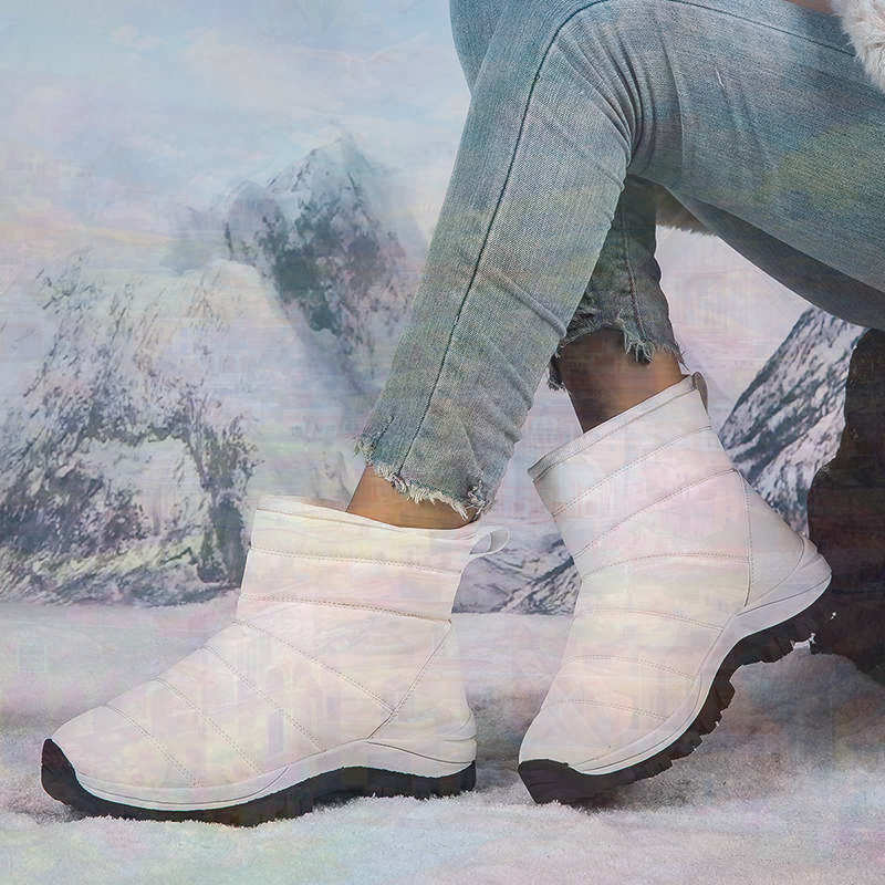 Luxury Lifestyle Experiences - Antiderrapante térmico idosos tênis mulher sapatos