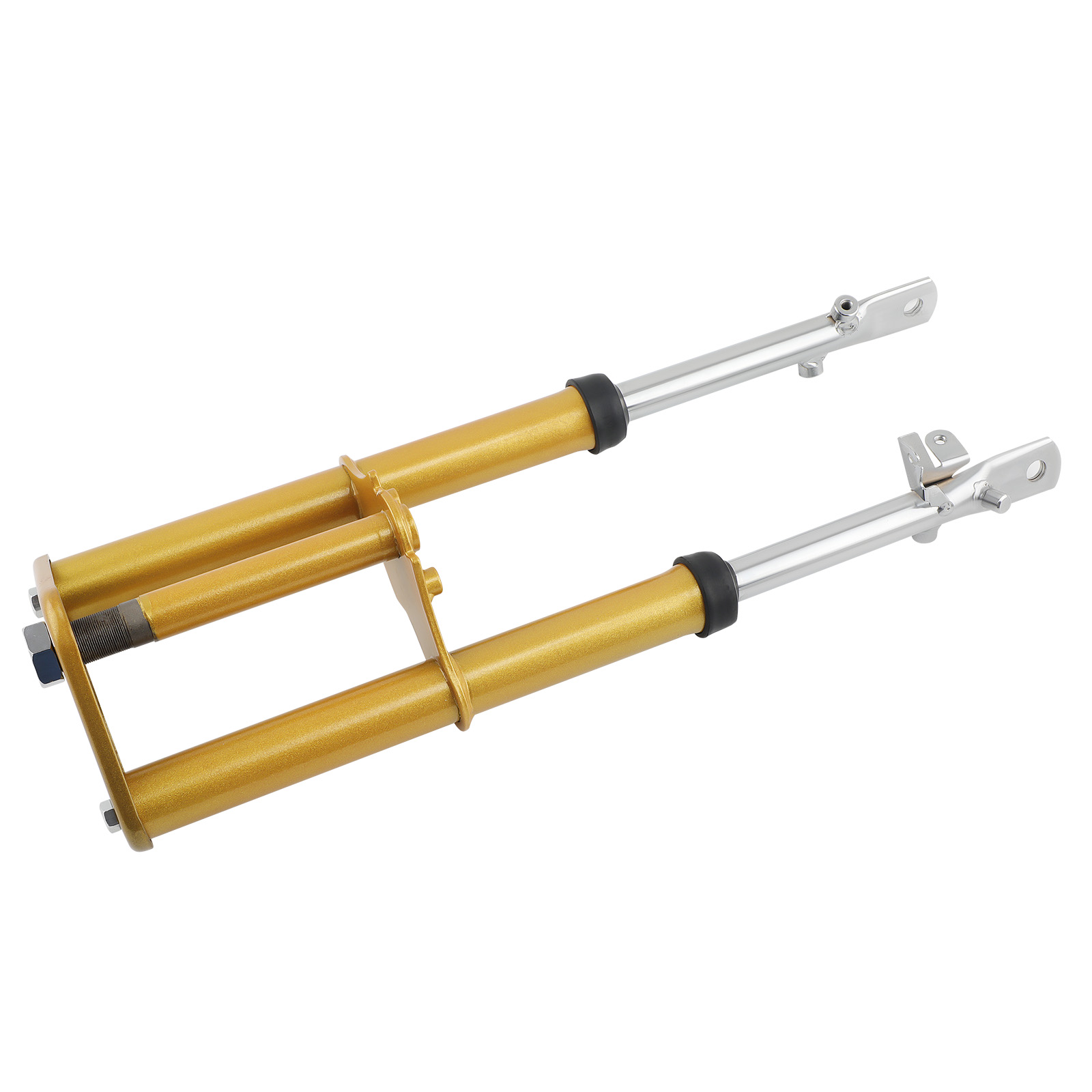 Gold Cutlery Flatware - Suspensão completa do choque das garfos