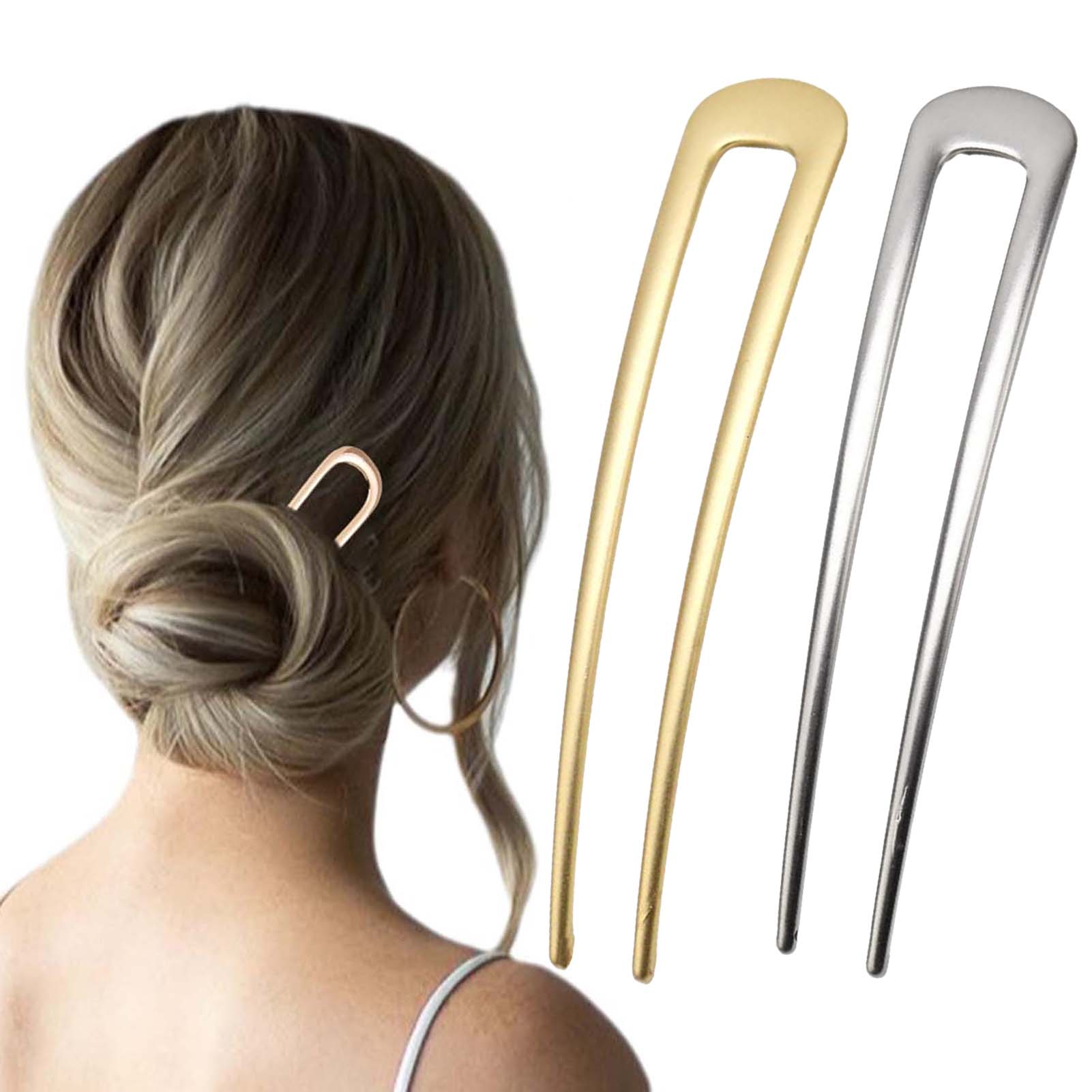 Grampos de Cabelo Franceses em - Gold Cutlery Flatware avaliação e preço