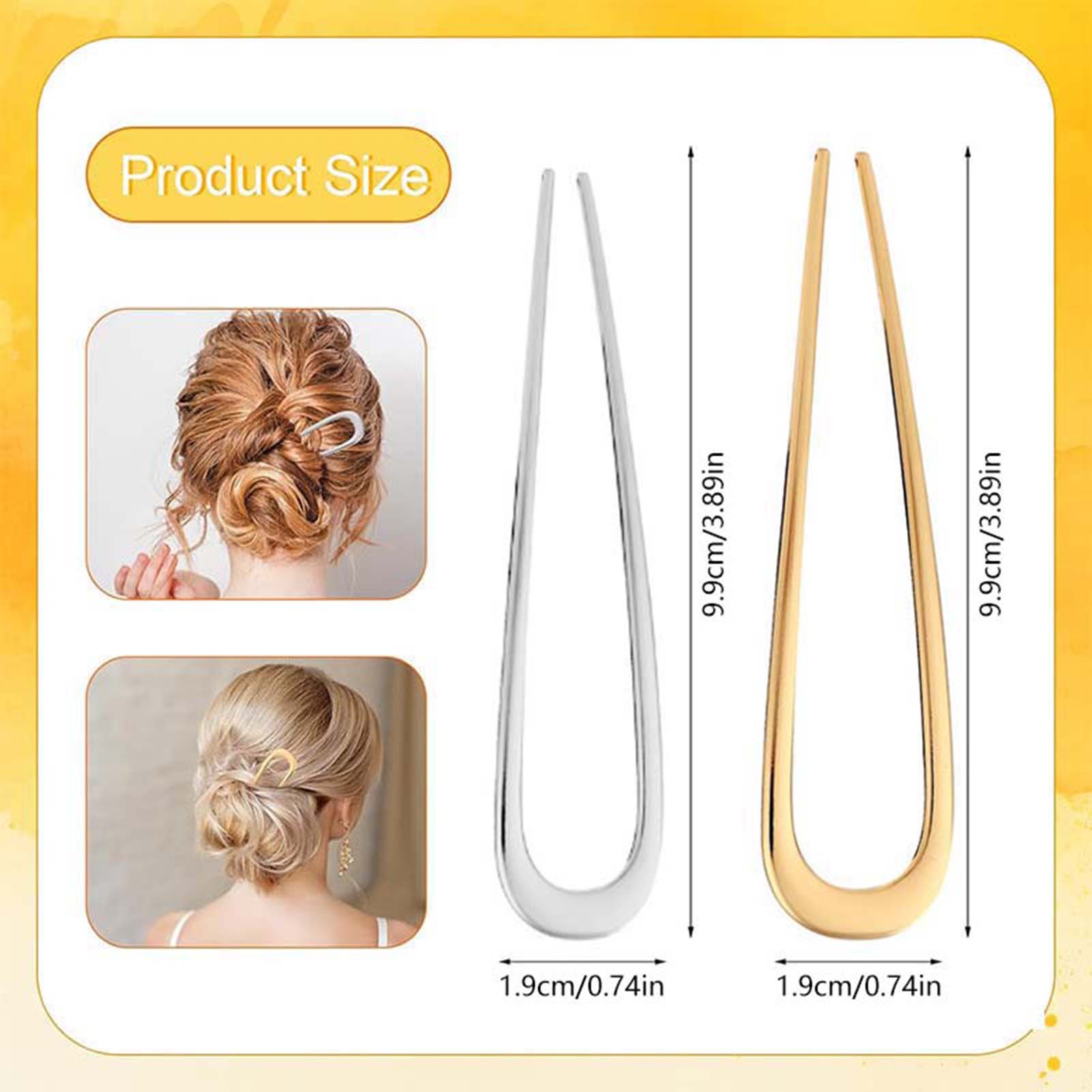 Grampos de Cabelo Franceses em - Gold Cutlery Flatware avaliação e preço
