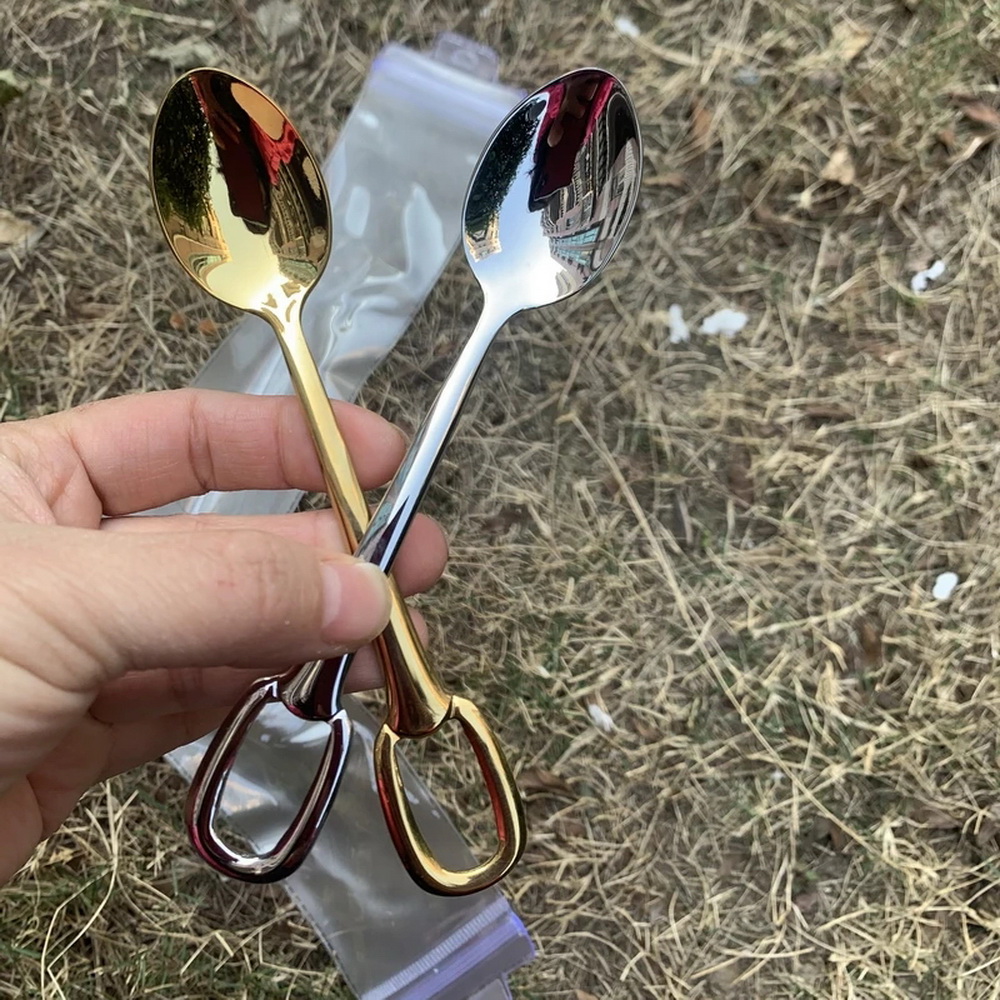 Talheres De Aço Inoxidável Com - Gold Cutlery Flatware avaliação e preço