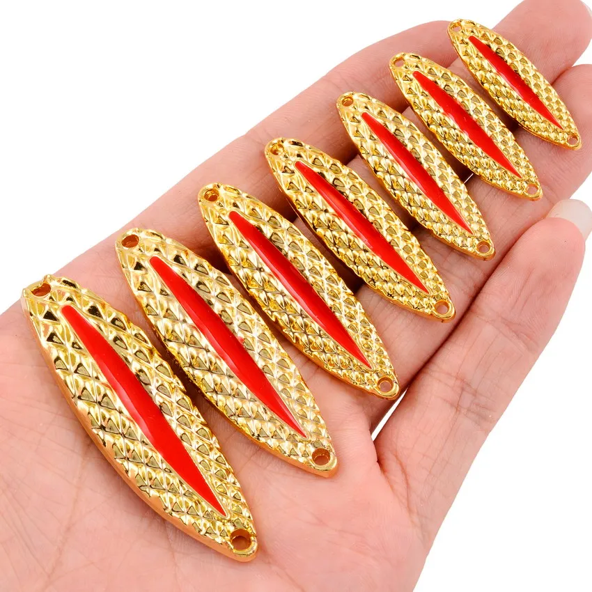 Colher de isca de pesca de met - Gold Cutlery Flatware avaliação e preço
